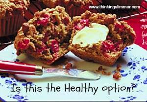 Cranberry_muffins_Thinking_Slimmer Cranberry muffins may not be the healthy option